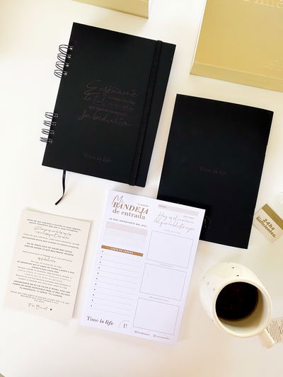 KIT GESTIÓN DE TIEMPO - TIME IS LIFE TOTAL BLACK