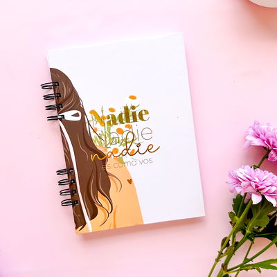 Mujer nadie es como vos - A5 tapa dura