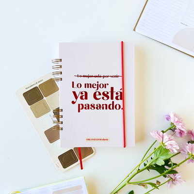 Organizador diario - Lo mejor ya esta pasando