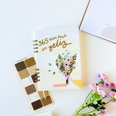 Organizador diario - 365 dias para ser feliz