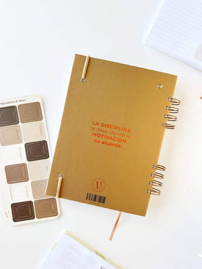 Organizador diario - Disciplina