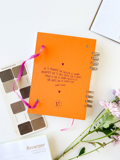 Organizador diario - Enamorada