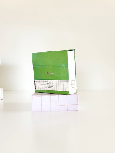 Triptico de Notas 15x14 T. DURA - Verde