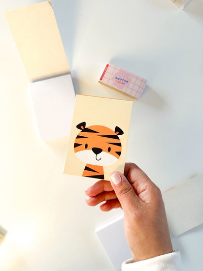 Notas Cartu 10x7 - Tiger