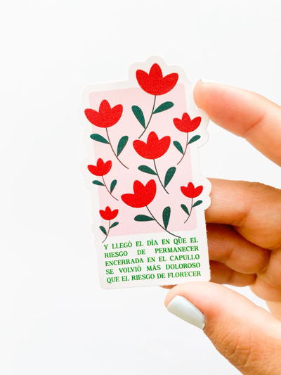 Florecer - sticker