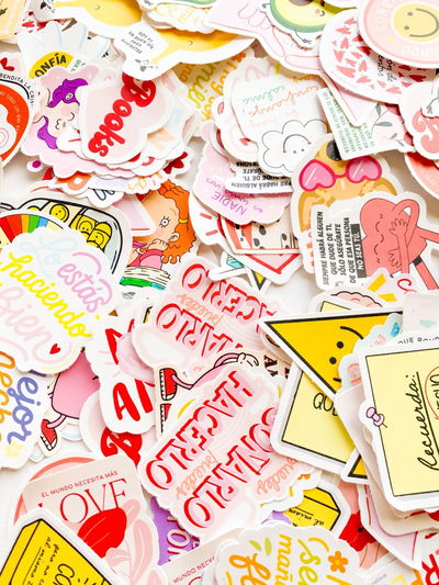 PACK X10 STICKERS - SURTIDOS