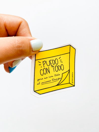 Puedo con todo - sticker