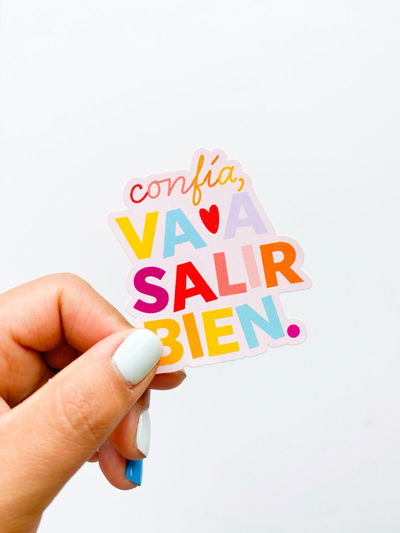 Va a salir bien - sticker