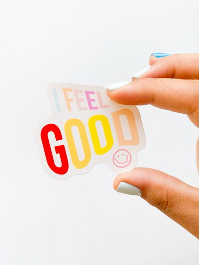 I feel good - sticker