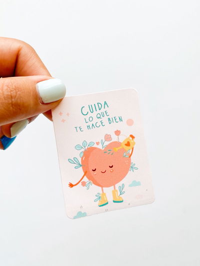 Cuida lo que te hace bien - sticker