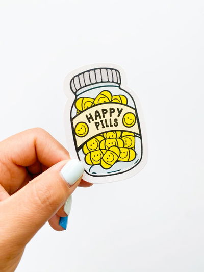 Happy pills - sticker