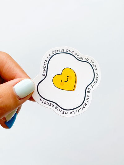 Bendita la crisis - sticker