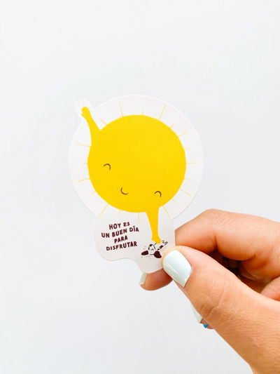 Hoy es un buen día - sticker
