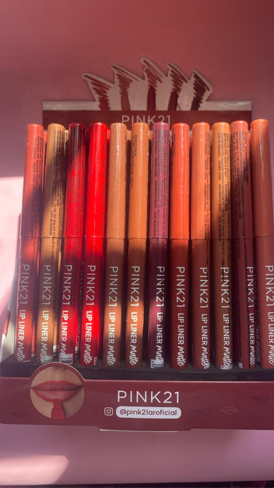 Delineador de labios retráctil Pink 21