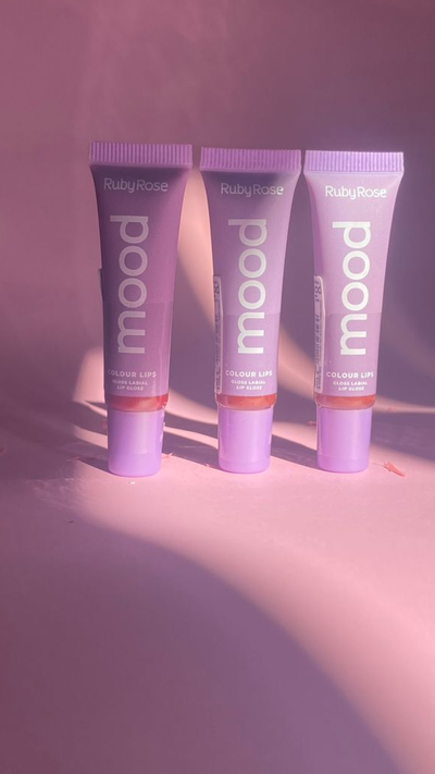 Mini gloss con color Ruby Rose