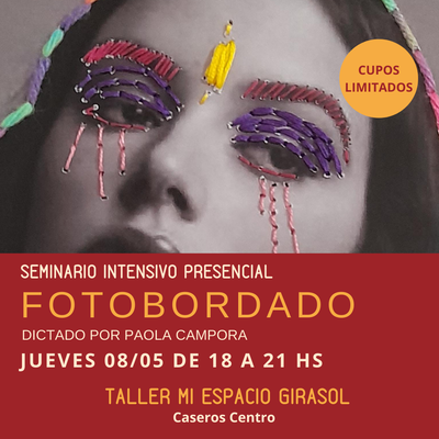 SEMINARIO INTENSIVO FOTOBORDADO