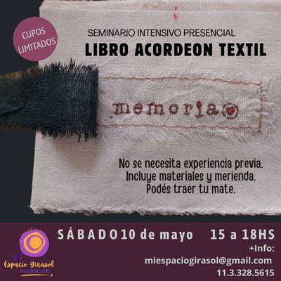 SEMINARIO LIBRO TEXTIL ACORDEON