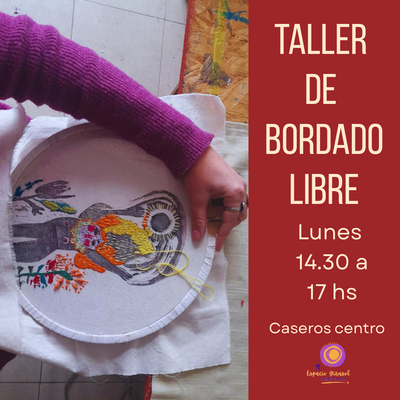 Taller de Bordado libre