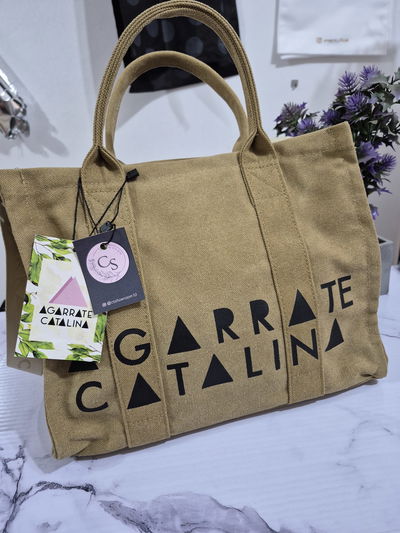 Cartera Lona AGARRATE CATALINA