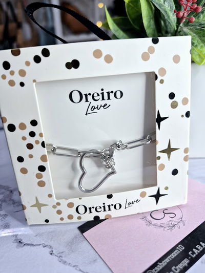 Pulsera Acero Oreiro Love 
