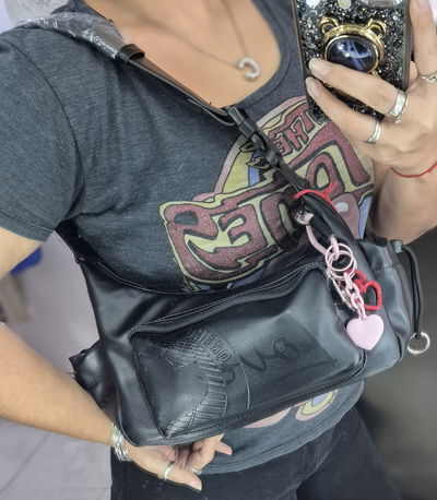 Bandolera Cargo + llavero Oreiro Love