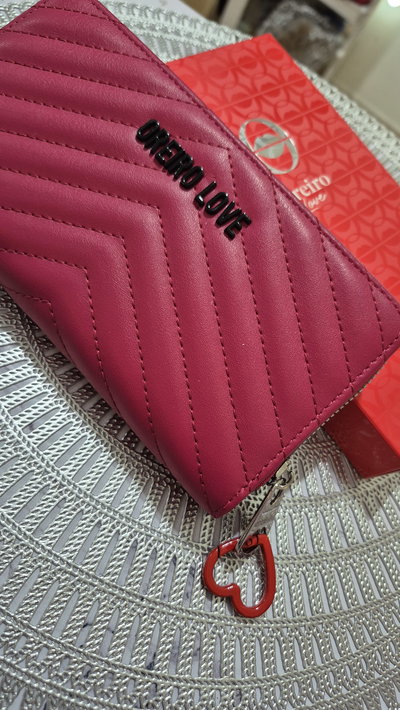 Billetera Oreiro Love Fucsia