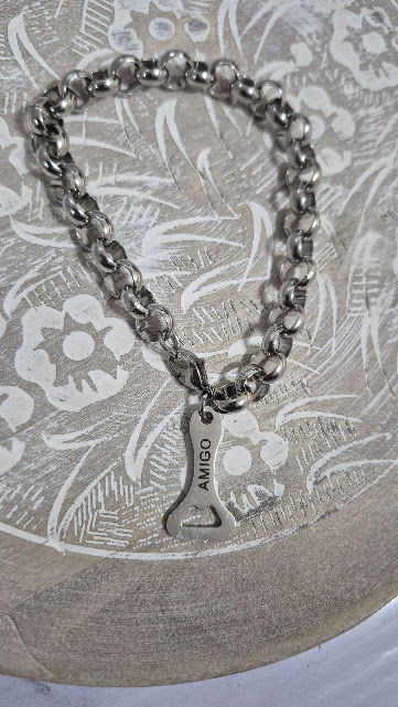 Pulsera + dije "Amigo" 