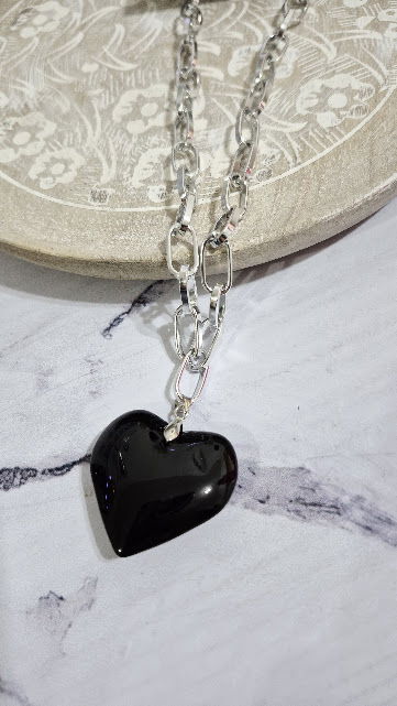Corazón Negro Grande CS