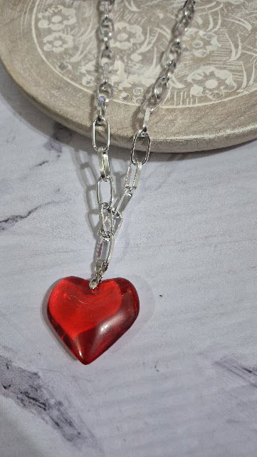 Corazón Grande Rojo CS