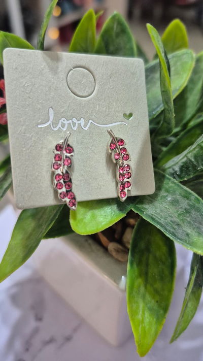 Aros Ramitos Rosados CS