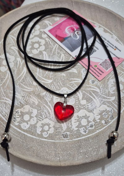 Choker Corazón Rojo CS