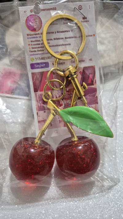 Llavero Charms Cereza 