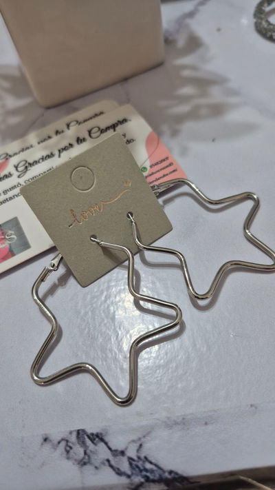 Aros Estrellas (puntas redondas) CS