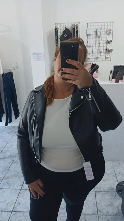 Top Amalia Blanco