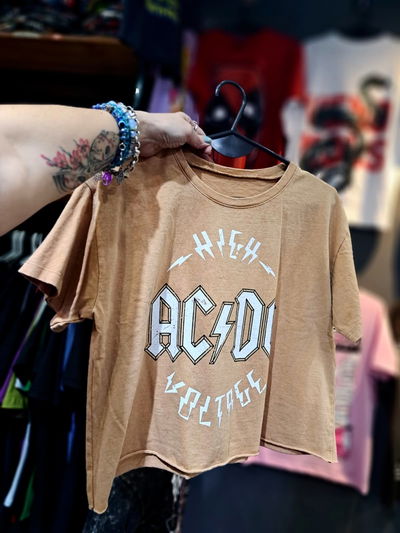 Crop Top ACDC