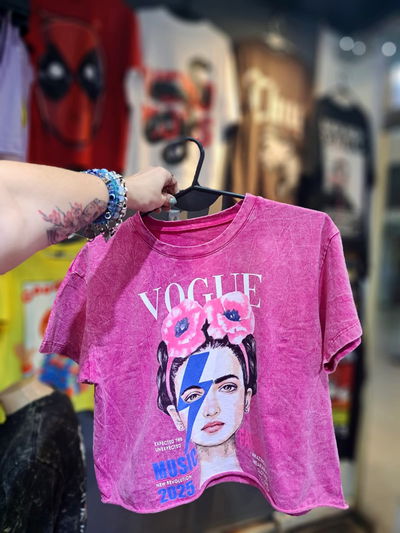 Crop Top Rosa Frida