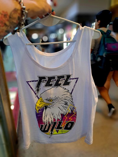 Musculosa Sin Tajo Blanca Águila Feel Wild