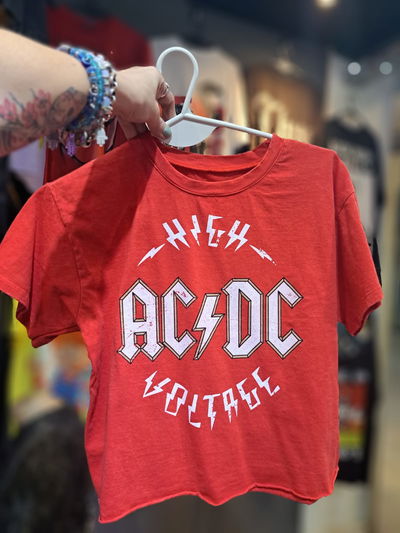 Crop Top ACDC 1