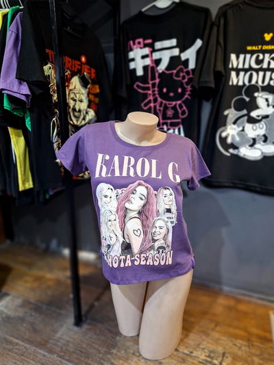 Remera Violeta |Talle Único Mujer| Karol G