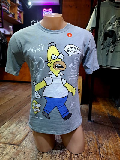 Los Simpson Papá Enojado