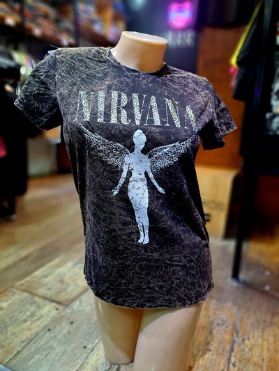 50cm Remera Nevada Nirvana Angel Print