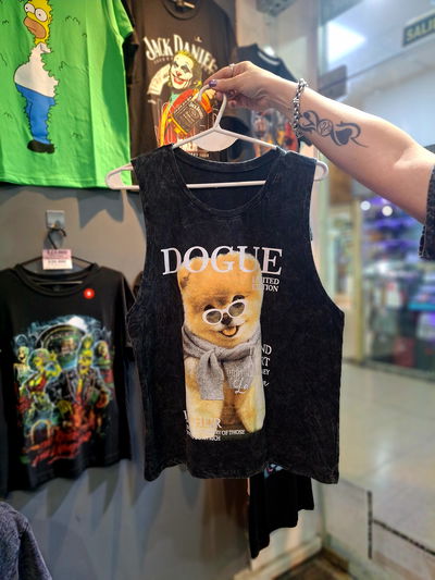 45cm Musculosa Nevada Perro