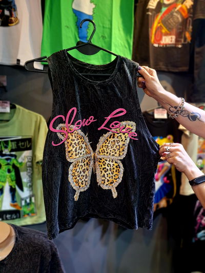 45cm Musculosa Nevada Mariposa Print