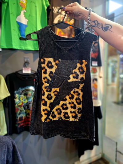 45cm Musculosa Nevada Rayo Print