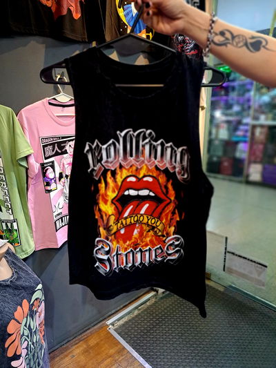 45cm Musculosa Nevada Lengua Stones Fuego