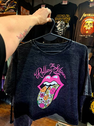 58cm Crop Top Lengua Stone