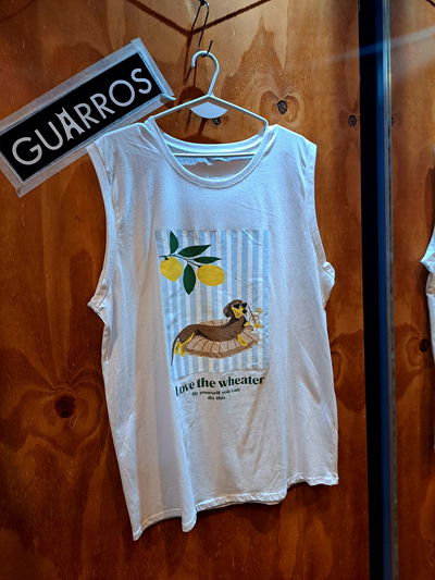 Musculosón Blanco Salchicha Wheater