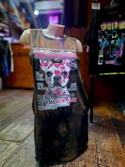 Vestido con Bolsillo Batik Oxido Bulldog