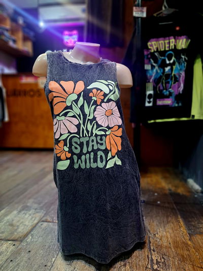 Vestido con Bolsillo Stay Wild 