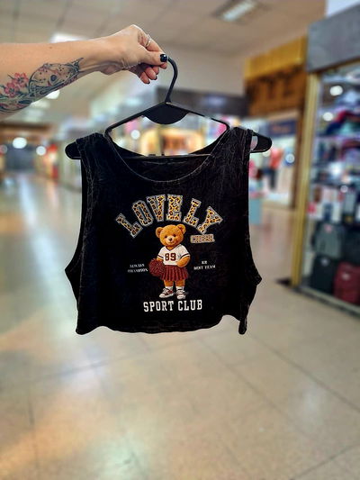 Muscu Crop Nevado Osita Lovely